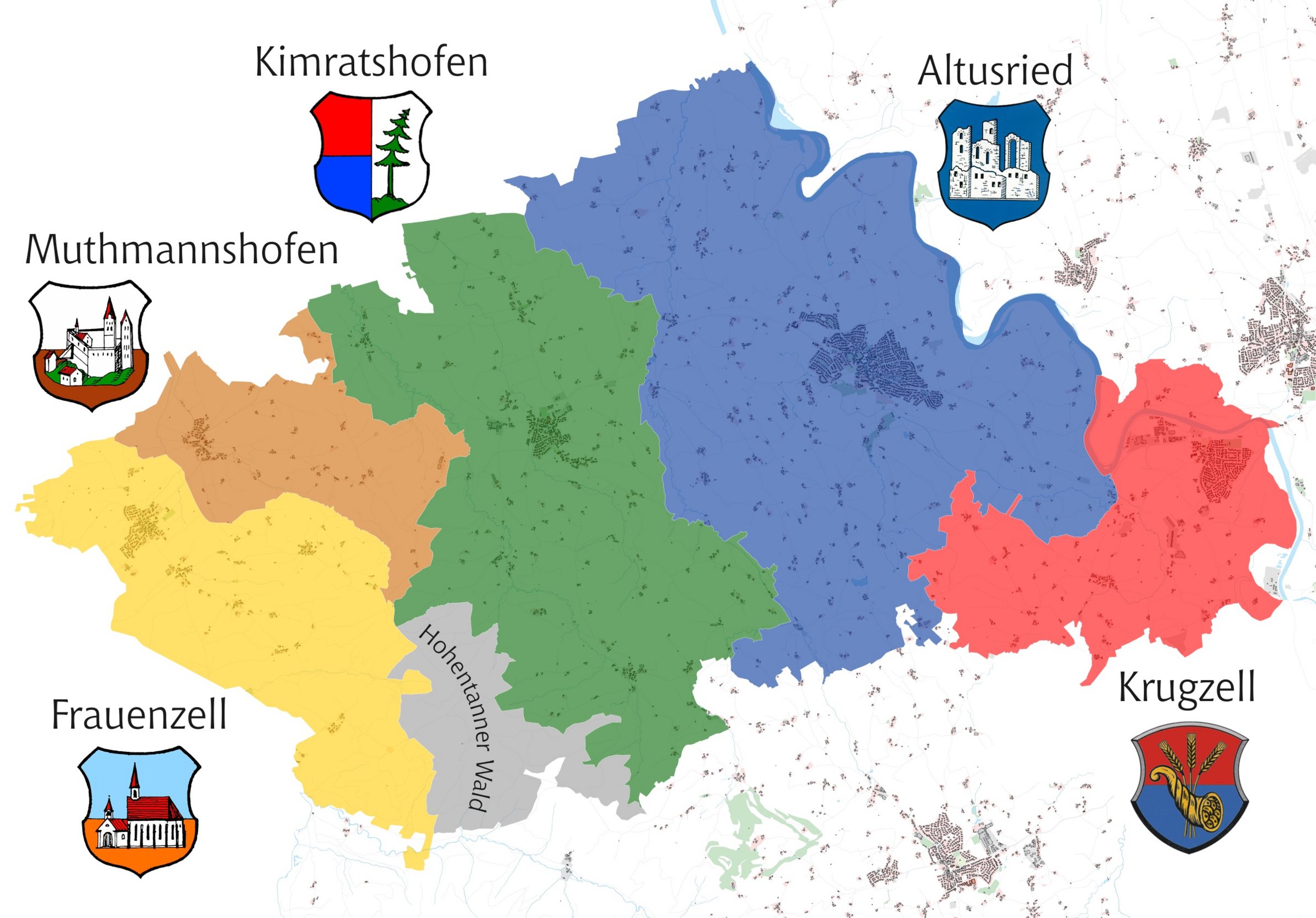 Gemeindeteile von Altusried